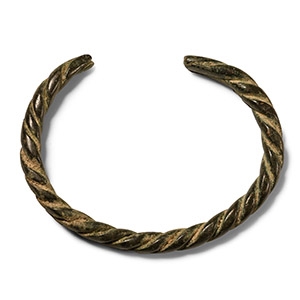 Viking Age Twisted Bronze Bracelet