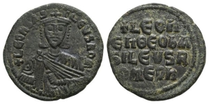 Leo VI the Wise AE Follis.