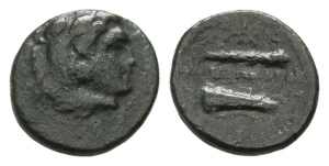 Kingdom of Macedon, Alexander III AE Quarter Unit.