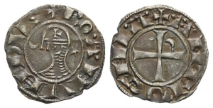 Crusaders. Bohémond III BI Denier.