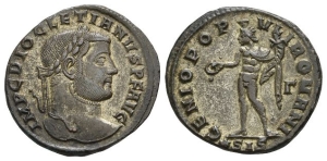 Diocletian BI Nummus.