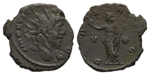 Victorinus, Romano-Gallic Emperor BI Antoninianus.