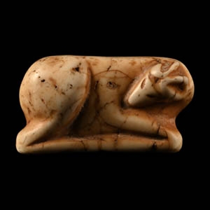 Sumerian Stone Bull Amulet