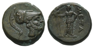 Lucania, Metapontion AE 17mm.