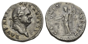 Vespasian AR Denarius.