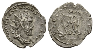 Postumus, Romano-Gallic Emperor AR Antoninianus.