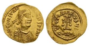 Constans II AV Tremissis.