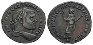 Diocletian BI Nummus.
