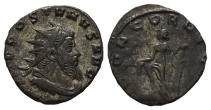 Aureolus, Romano-Gallic Usurper BI Antoninianus.