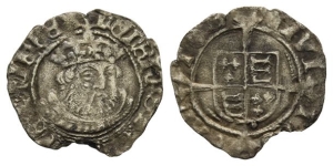 England. Tudor, Henry VIII AR Halfgroat.