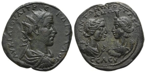 Trebonianus Gallus AE 35mm of Seleucia ad Calycadnum, Cilicia.