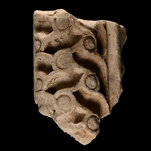 Late Byzantine Marble Decorative Fragment