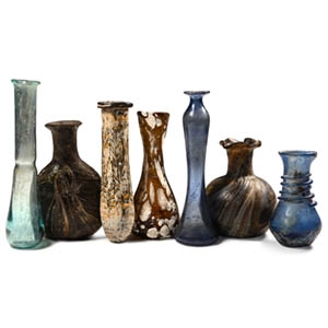 Roman Style Glass Bottle Collection