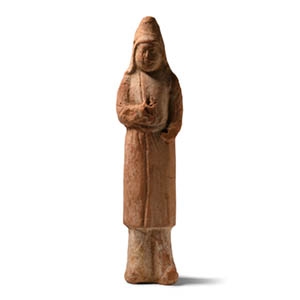 Chinese Tang Terracotta Standing Figure