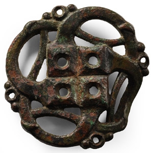 Baroque Bronze Openwork Roundel