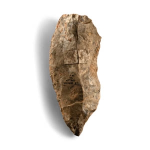 Stone Age Long Gravettian Flint Point