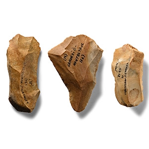 Stone Age Flint Tools from Lamonzie