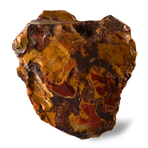 Stone Age Bifacial Fontmaure Jasper Handaxe
