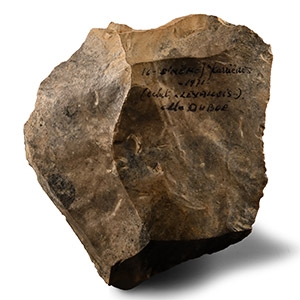 Large Stone Age Levallois Flint Knife Point