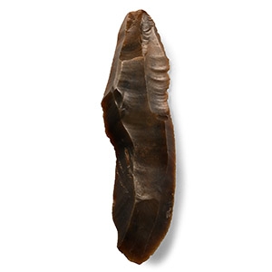 Stone Age Long Flint Knife