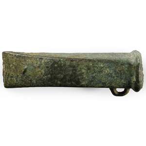 Bronze Age Long Looped and Socketted Axehead