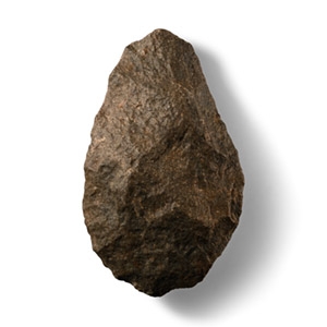Stone Age Toulouse Acheulean Bifacial Handaxe