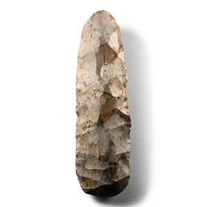 Large Stone Age Salisbury Knapped Flint Axehead