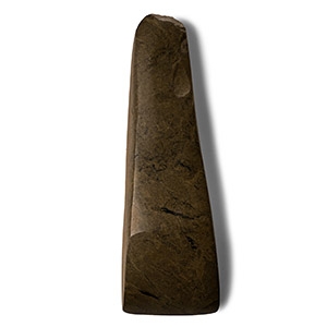 Stone Age French Polished Green Stone Axehead