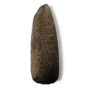 Stone Age British Polished Axehead from Non-Indigenous Rock