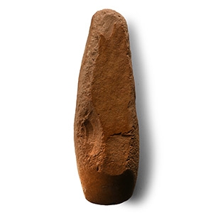 Stone Age British Polished Sandstone Axehead