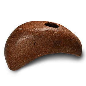 Stone Age Polished Red Granite Birds Beak Axe-Hammer