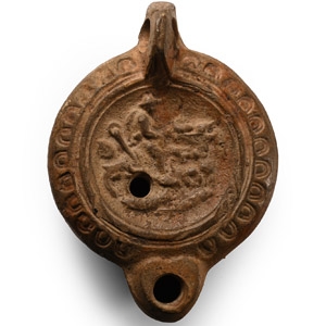 Roman Terracotta EXOFIVSTI Factory Oil Lamp