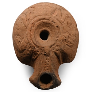 Roman Terracotta Oil Lamp