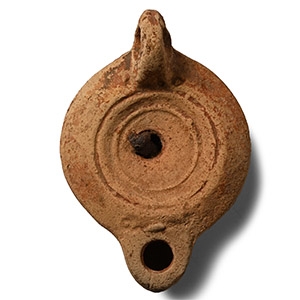 Roman Terracotta Oil Lamp