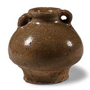 South East Asian Sawankhalok Glazed Jar
