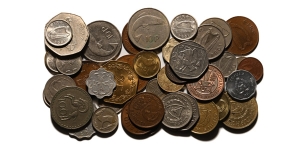 Group of Fourty-Four [44] Coins of Cyprus, Iceland, Ireland & Malta.