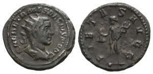 Herennius Etruscus, as Caesar, AR Antoninianus.