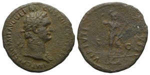Domitian AE As.