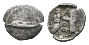 Phoenicia, Sidon AR 1/16 Shekel.