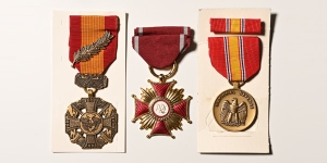 Group of Four [4] Medals.