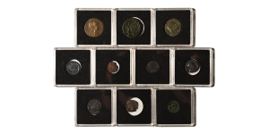 Group of Ten [10] Roman Imperial AE Coins.