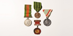 Group of Four [4] Medals.