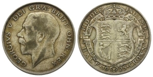 Great Britain. Windsor, George V AR Halfcrown.