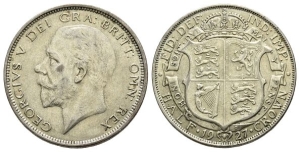 Great Britain. Windsor, George V AR Halfcrown.