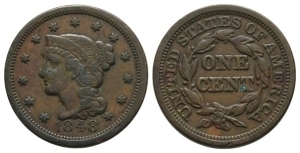 United States of America CU One Cent.