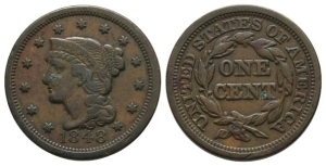 United States of America CU One Cent.