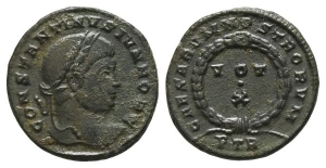 Constantine II, as Caesar BI Nummus.