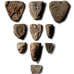 Medieval Lead Weight Collection