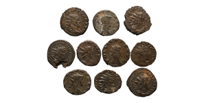  Group of Ten [10] BI Roman Antoniniani.