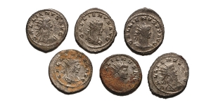 Group of Six [6] BI Roman Antoniniani.
